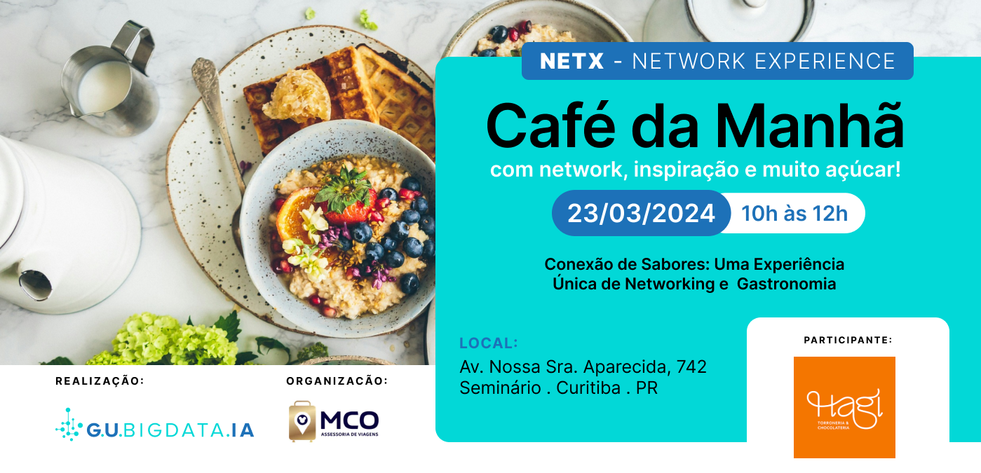 Conexão de Sabores: Uma Experiência Única de Networking e Gastronomia 23/03/ 2024