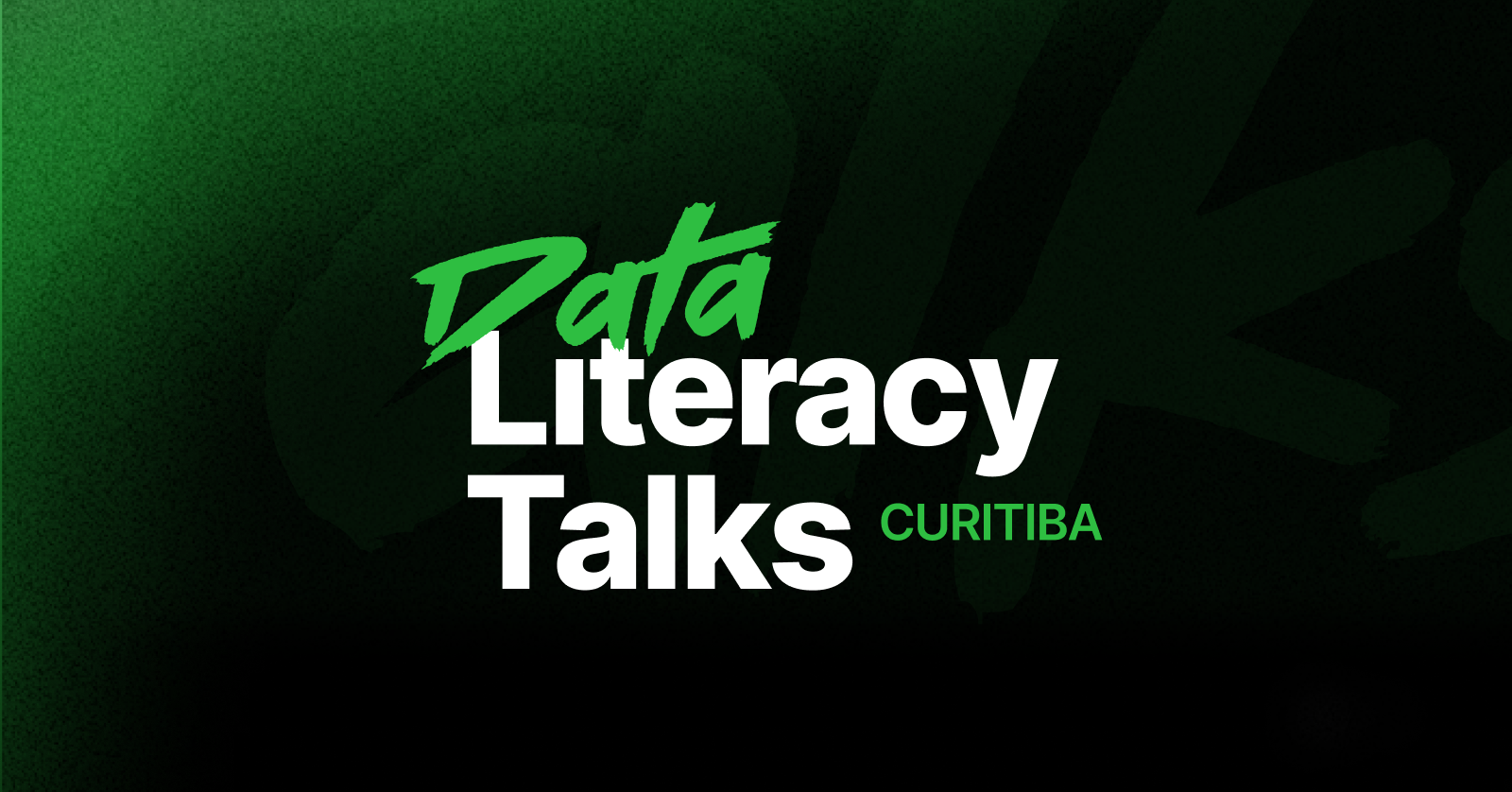 Curitiba recebe evento sobre Alfabetização de Dados no dia 27 de março
