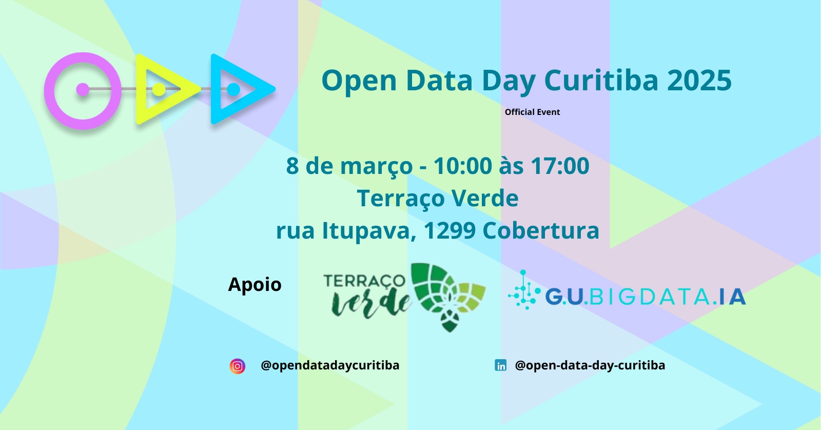 Curitiba recebe evento sobre Dados Abertos no dia 8 de março