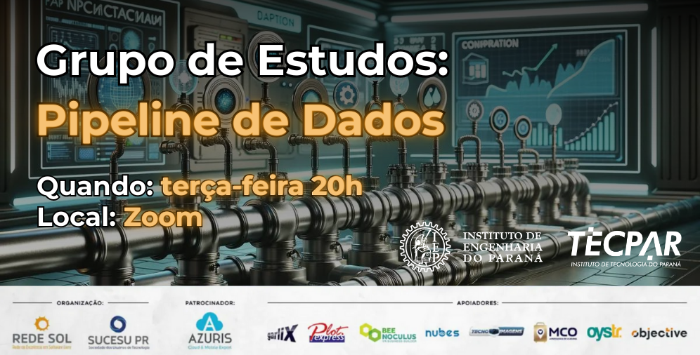 Grupo de Estudos Online: Criando PipeLine de Dados - HandsOn GaioDataOS