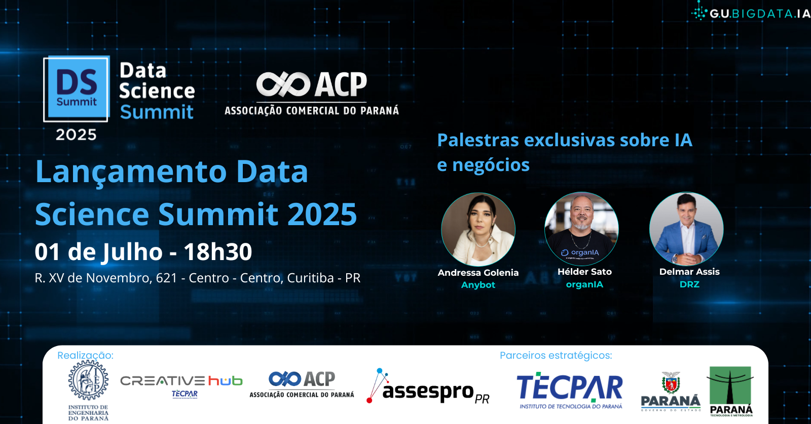 Lançamento Data Science Summit 2025 na ACP!