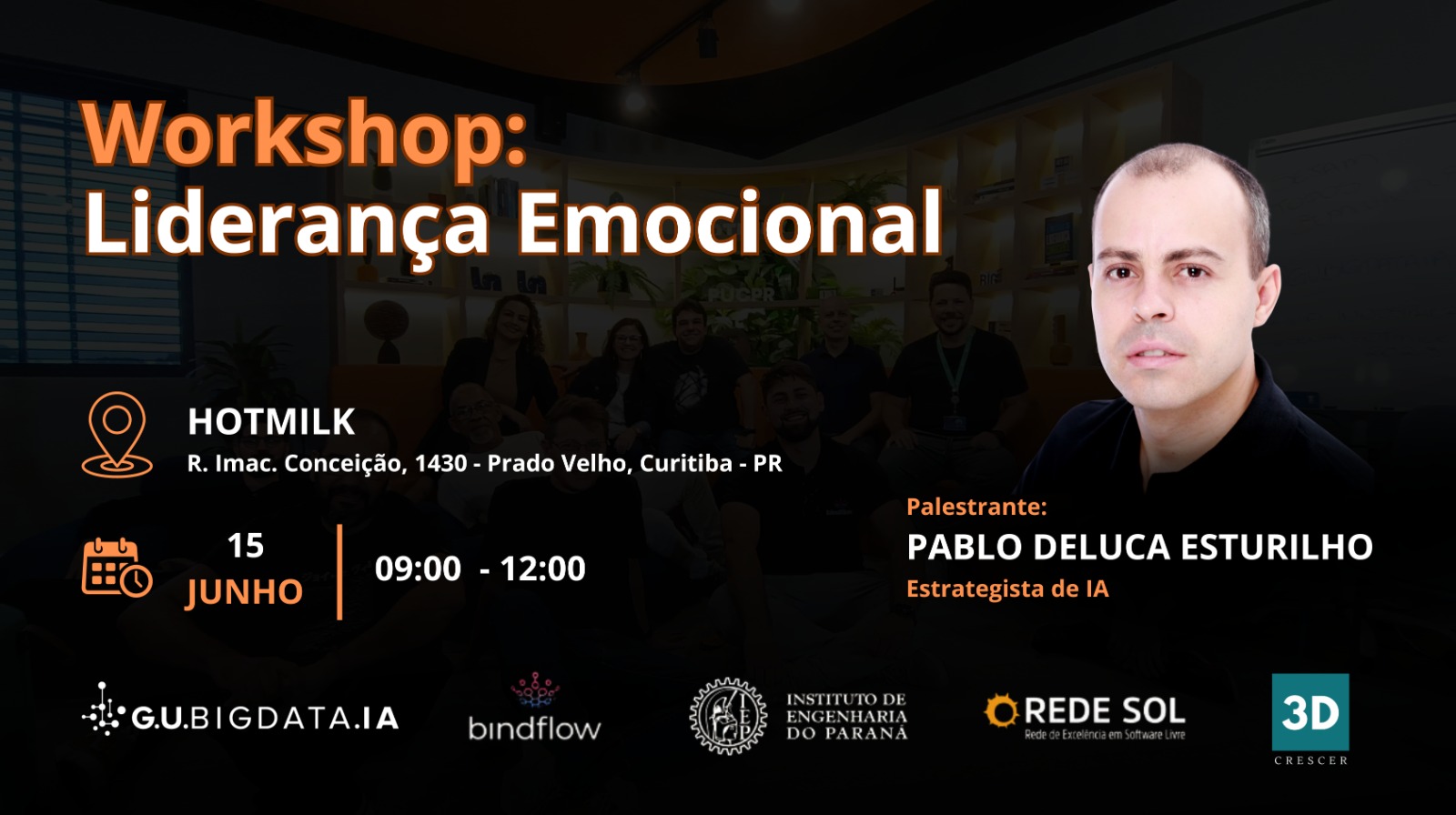 Workshop: 15 de Junho - Liderança Emocional
