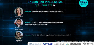 Encontro Presencial GU Bigdata – 26 de Junho no IEP